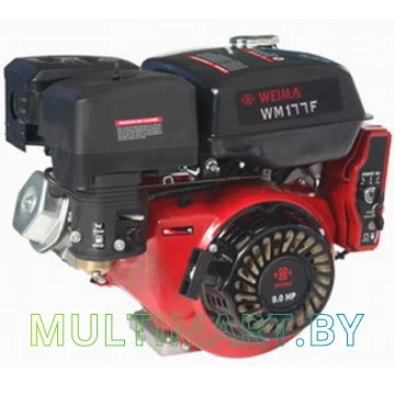 Бензиновый двигатель Weima WM 177 F (W shaft)